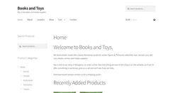 Desktop Screenshot of booksandtoys.co.nz